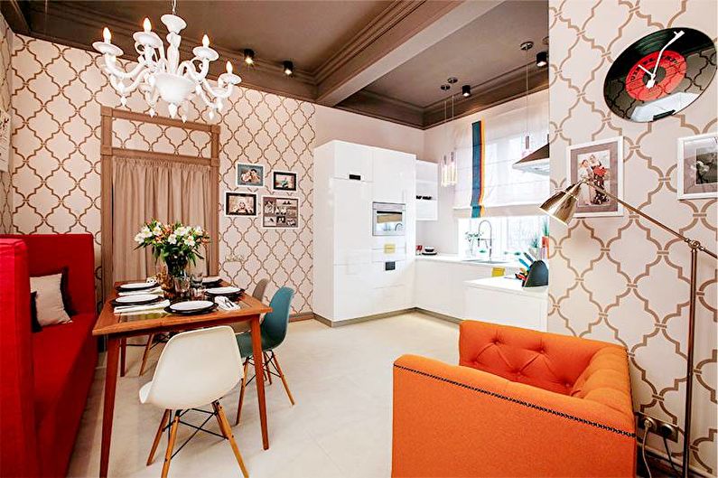 Dizajn kuhinje 20 m² - Rasvjeta i pozadinsko osvjetljenje