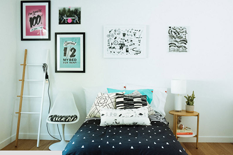 Scandinavian Style Bedroom Design - Möbler