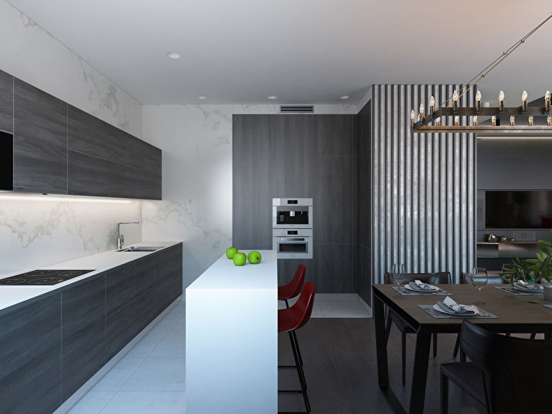 Projeto de design de apartamento em Emerald Residential Complex - foto 8