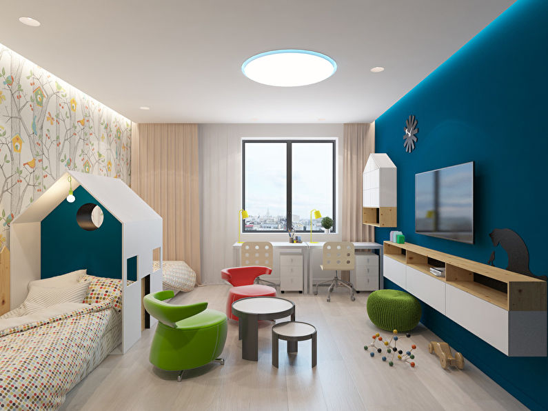 Projekt projektowy mieszkania w kompleksie mieszkaniowym Emerald - zdjęcie 9