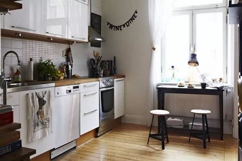 Design kuchyně 14 m² (65 fotografií)