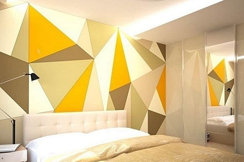 Kertas dinding bilik tidur berteknologi tinggi