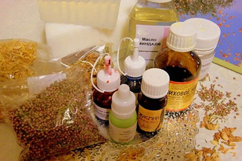 Hvordan tilberede såpe hjemme - Tilsett helbredende olje