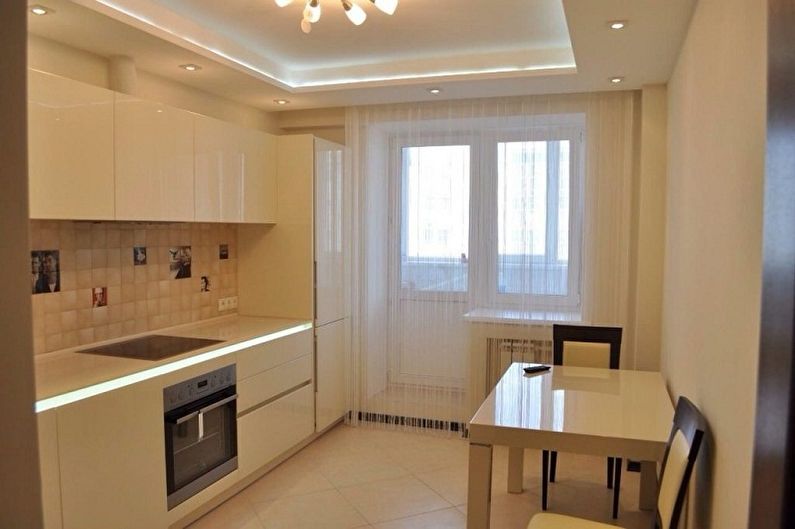 Kitchen Design 3 by 4 meters - Ceiling Finish
