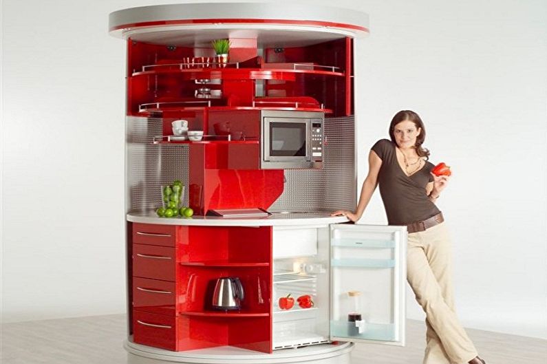 Cucina design 3 per 4 metri - Mobili