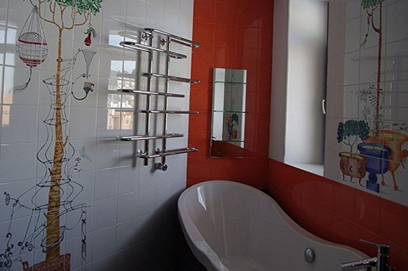 Dizajn interijera kupaonice od 3 m² - Fotografija