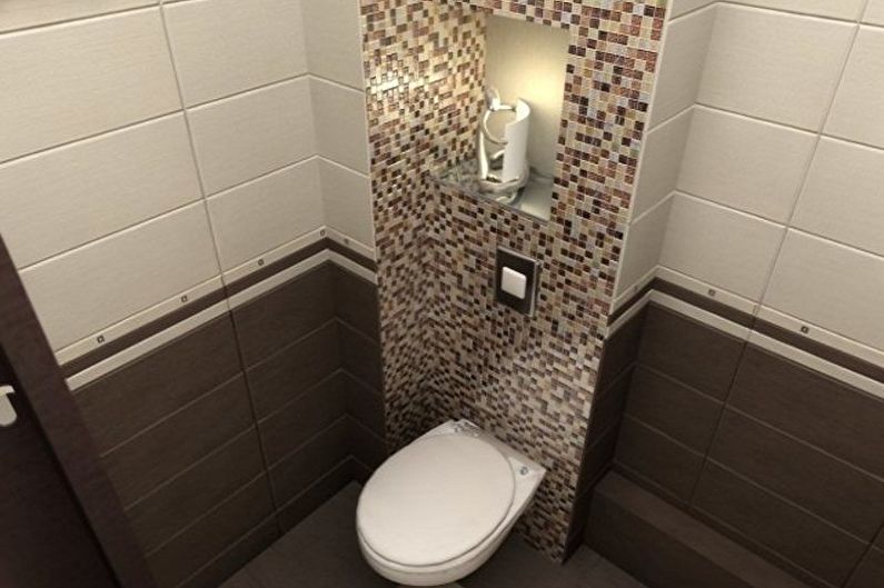 Toilet Wall Material - Ceramic Tile