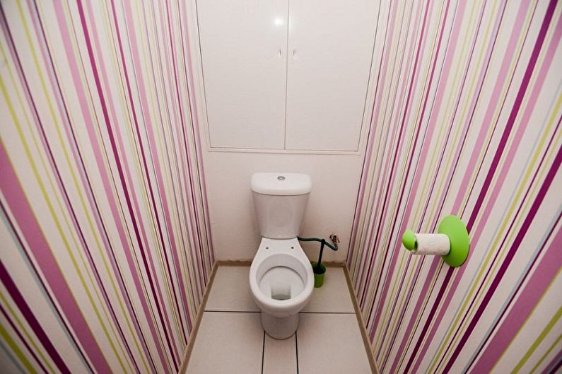مواد لتزيين الجدران في المرحاض - ألواح PVC و MDF