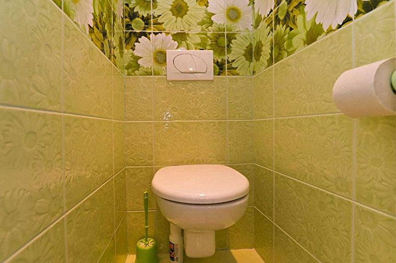 Hruštšovin wc: n sisustus - valokuva