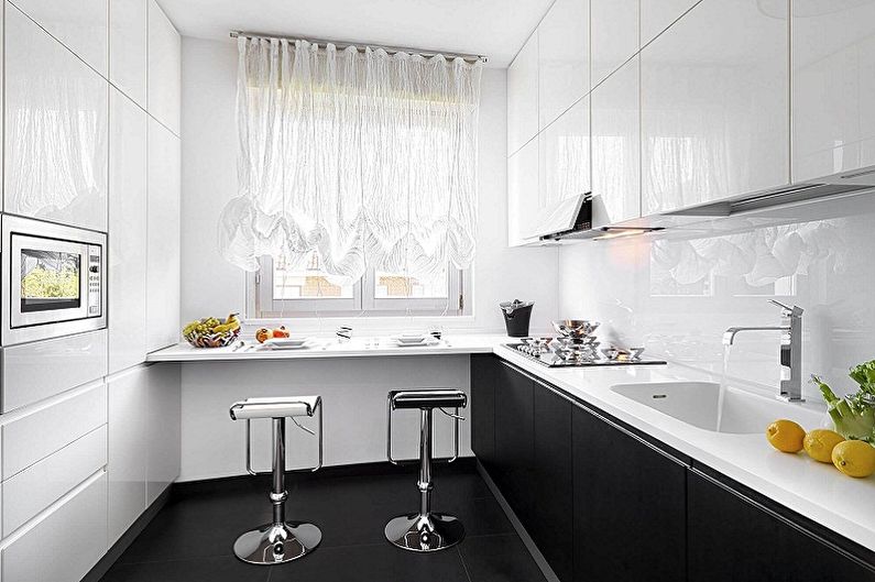 Design kuchyně 3 × 3 - povrchová úprava podlahy