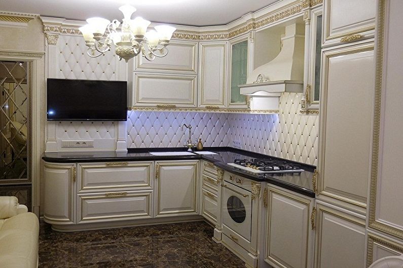 Design d'intérieur de cuisine 3 par 3 mètres - photo