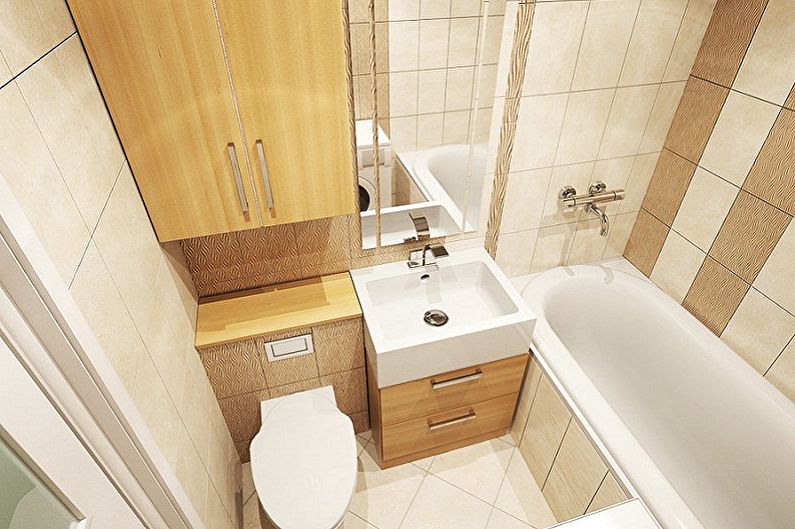 Dizajn kupaonice 5 m² - Gdje započeti popravak