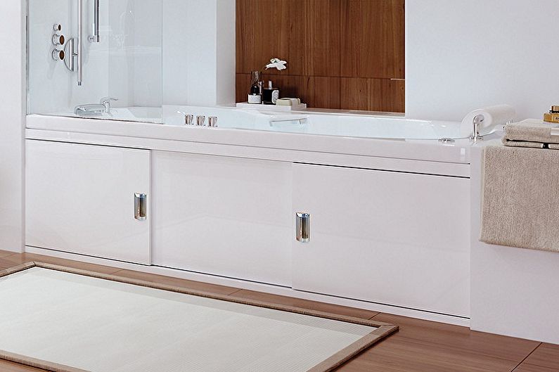 Badezimmer Design 5 qm - Sanitär und Möbel