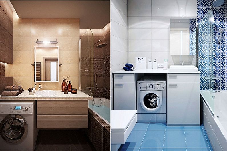 Design salle de bain 5 m2 - Plomberie et mobilier