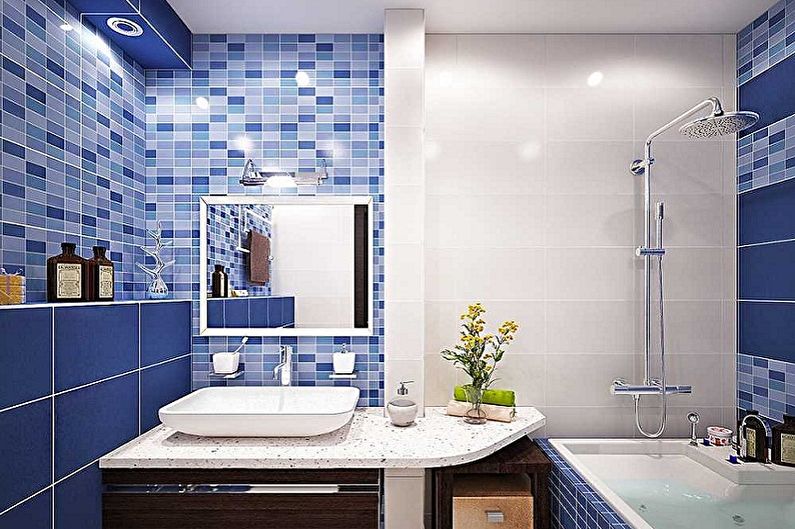 Dizajn interijera kupaonice od 5 m² - Fotografija