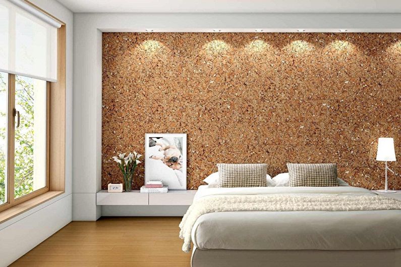 لون ورق الحائط لغرفة النوم - أنواع ورق الحائط