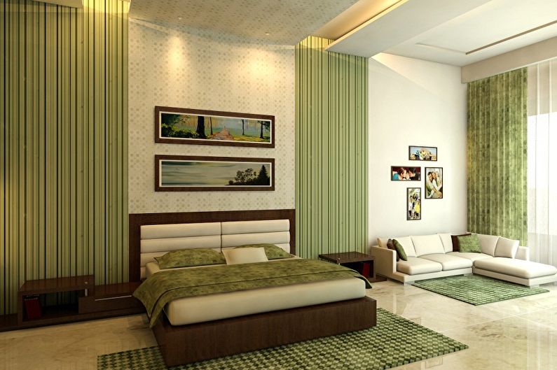 Schlafzimmer Tapetenfarbe - Dinge, die bei der Auswahl zu berücksichtigen sind