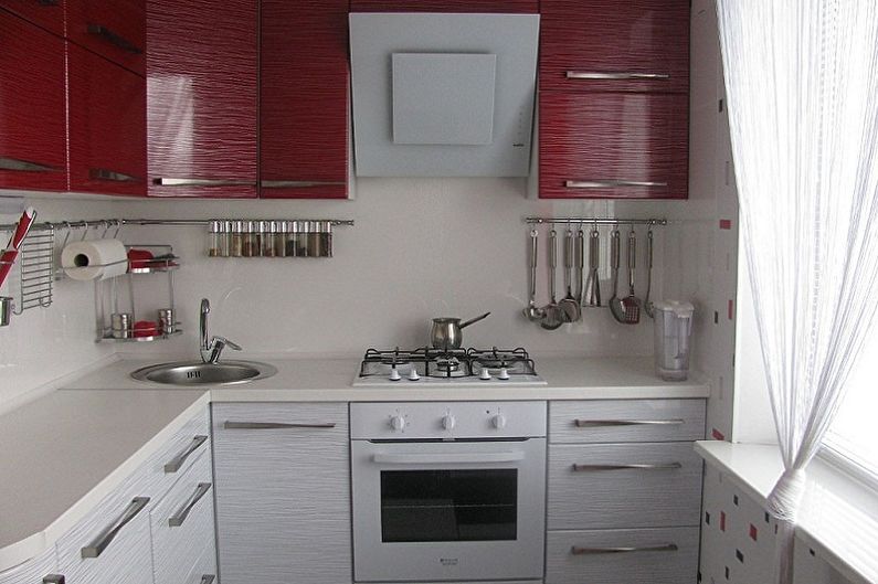Design kuchyně 4 m2 - Nábytek