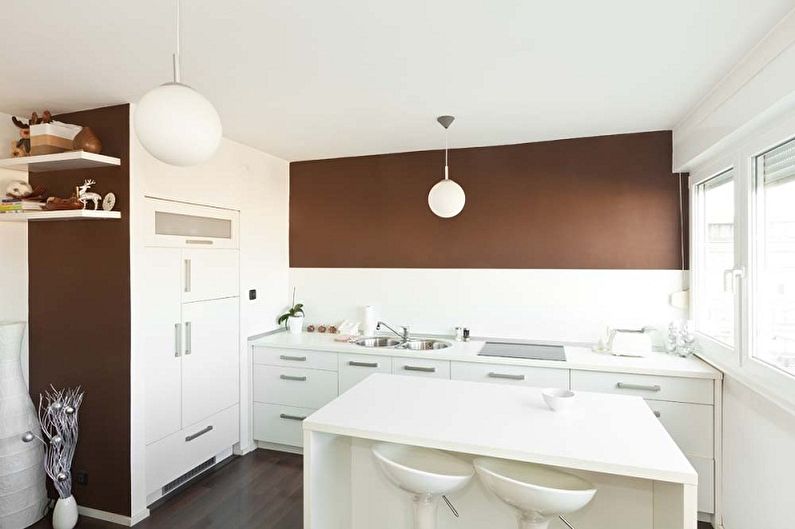 Conception de cuisine minimaliste - Finition de plafond