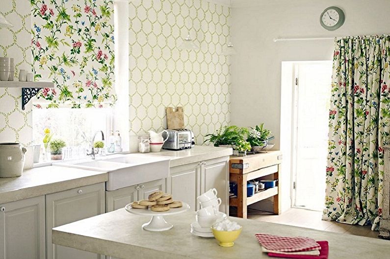 Thiết kế nội thất nhà bếp theo phong cách provence - ảnh