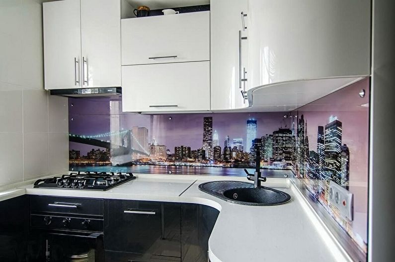 Уређивање радног зида у кухињи - фотографије и идеје