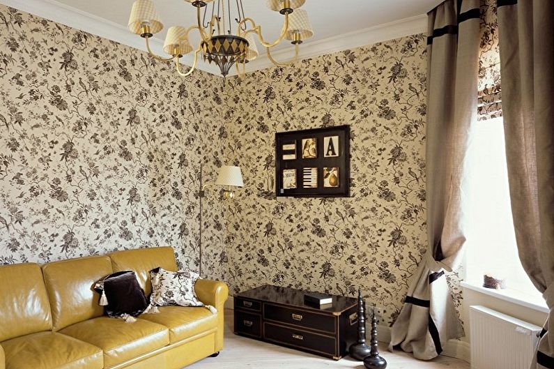 Types of wallpaper for the hall