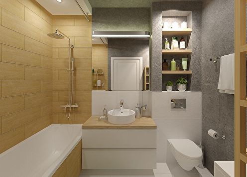 Design salle de bain 6 m2 (85 photos)